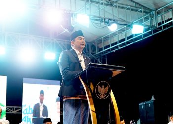Aksi Sinergitas Merah Putih di Tanbu Ditutup dengan Tabligh Akbar