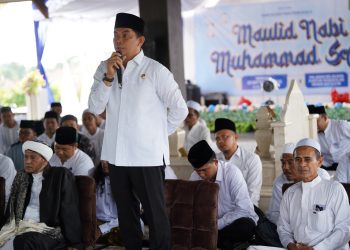 Bupati Tanbu dan Habib Musthofa Peringati Maulid Nabi di Gunung Antasari