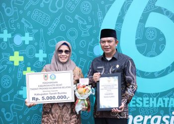 Tanah Bumbu Raih Penghargaan Swastisaba Kabupaten/Kota Sehat 2025