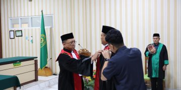 Raden Danang Noor Kusumo Dilantik sebagai Wakil Ketua PN Batulicin, Pemkab Tekankan Sinergi Penegakan Hukum