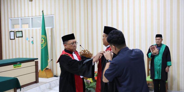 Raden Danang Noor Kusumo Dilantik sebagai Wakil Ketua PN Batulicin, Pemkab Tekankan Sinergi Penegakan Hukum