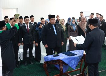 Bupati Andi Rudi Latif Lantik 23 Pejabat, Soroti Kinerja dan Layanan Publik