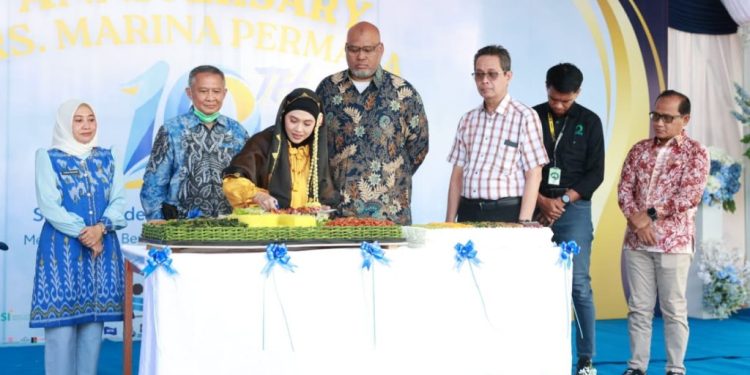 Pemkab Tanah Bumbu Apresiasi Satu Dekade Pengabdian RS Marina Permata