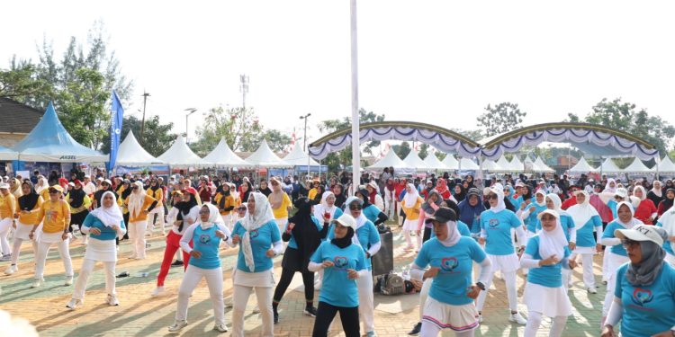 Aksi Sinergitas Merah Putih di Satui Hadirkan Pelayanan Publik hingga Edukasi Anak