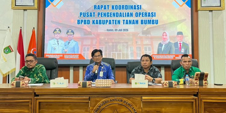 BPBD Tanah Bumbu Perkuat Koordinasi Antisipasi Karhutla saat Musim Kemarau