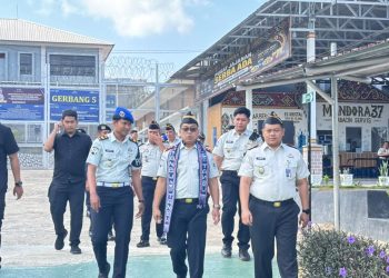 Kakanwil Ditjenpas Kalsel Tinjau Pembinaan dan Layanan di Lapas Batulicin