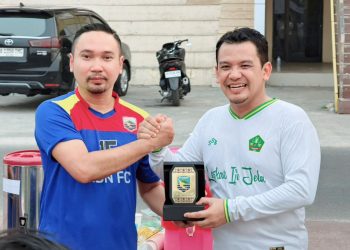 Pemda FC Kotabaru Menang 3-2 atas Batola di Laga Persahabatan