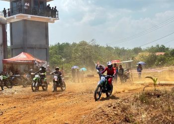 Mandora MX77 Lapas Batulicin Gelar Trail Game, 52 Rider Adu Ketangkasan