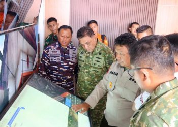 Mabes TNI Cek Kesiapan Penanganan Karhutla di Tanah Bumbu