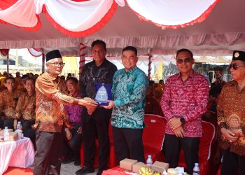 Pemkab Kotabaru Hadiri Puncak HUT ke-64 PWRI Kalsel