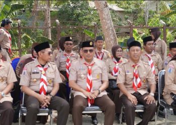 409 Pramuka dari 21 Sekolah Ikuti Kemah Bakti Pelajar di Kotabaru